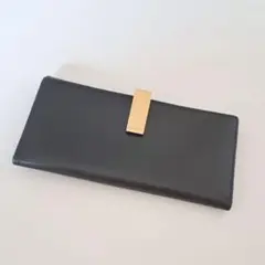 h*y様 グッチ長財布 Wホック ヴィンテージ レザー　ゴールド×ブラック