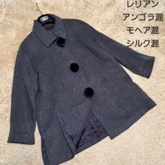 ショートコート ノーカラージャケット