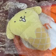 アイスクリーム型クッションポムポムプリン
