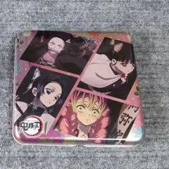 鬼滅の刃 ローソン つめてねハート型チョコレート 缶ケース シール ステッカー