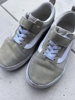 Vans ベージュ スニーカー 18cm