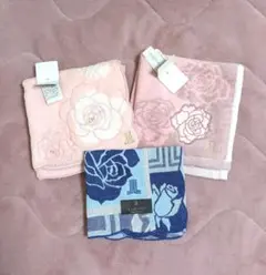 LANVIN タオルハンカチ3枚せっと