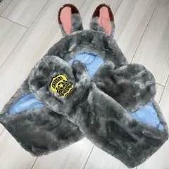 ディズニー公式 ズートピア ジュディ マフラーキャップ