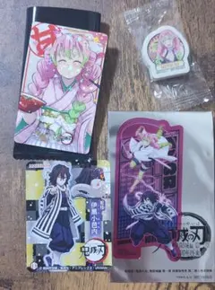鬼滅の刃 甘露寺蜜璃&伊黒小芭内　グッズセット