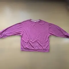 濃いピンク 長袖パジャマ　XL