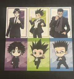 HUNTER×HUNTER アニメイト特典　クロロ　ゴン　レオリオ　ポストカード