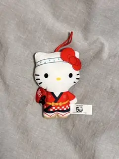 ハローキティ マクドナルドハッピーセット おまつり マスコット ストラップ