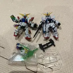 モビルスーツアンサンブル　シャイニングガンダムセットとF91