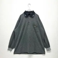 ダンロップスポーツ トップス トレーナー ポロシャツ ブラック L