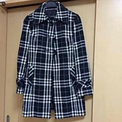 〜系 チェック柄コートのサムネイル