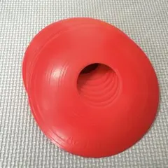 マーカーコーン 赤 8枚セット サッカー 陸上 フットサル 練習 目印