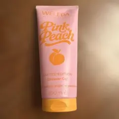 （新品）WELEDA Pink Peach シャワージェル 200ml 限定品のサムネイル