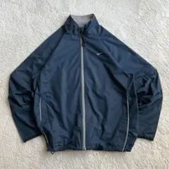 NIKE 00s ナイロンジャケット　テック系　短丈　ドローコード　y2k