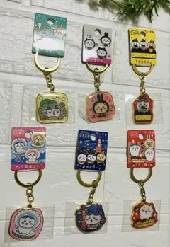 ちいかわ ご当地アクリルキーホルダー 6点セット