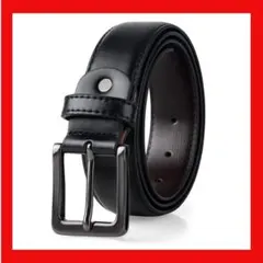 ベルト メンズ ビジネス 紳士 リバーシブル 大きいサイズ レザー 35mm幅