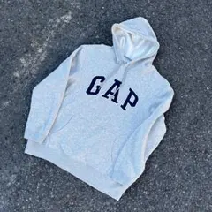 00s old GAP archive グレー パーカー y2k 短丈サイズL