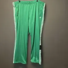 adidasトレフォイル トラックパンツ　グリーン　2004年製黒タグ　希少古着のサムネイル