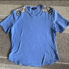 バーバリー　Burberry 青　Tシャツ　トップス