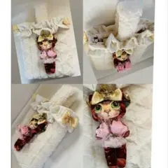 コヤンイサムチョン❣️ハンドルメイド❣️BIGマスコット付きワンハンドルバッグ❣️