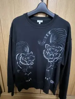 KENZO PARIS タイガー刺繍 スウェット ブラック L - メルカリ