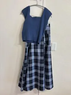 dazzlin チェックスカート MURUA トップス セット