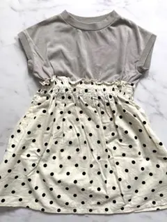 女の子 キッズ 半袖 ワンピース 100