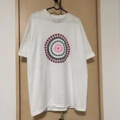 Hanes カラフル円形デザイン Tシャツ XL