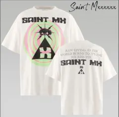 saintmxxxx Eternal ブラック Tシャツ ダメージ加工 - メルカリ