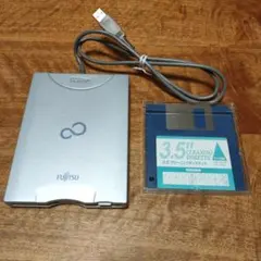 美品 3.5"フロッピーディスクドライブ & クリーニングディスケット（乾式）