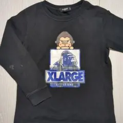 XLARGE KIDS OGゴリラ＆ファニーゴリラモチーフ長袖Tシャツ120cm