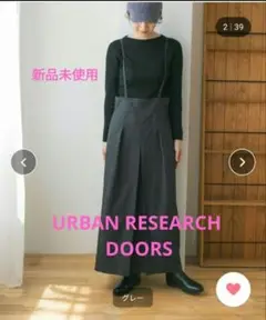 新品未使用URBAN RESEARCH DOORS ハイウエストキャミワンピース