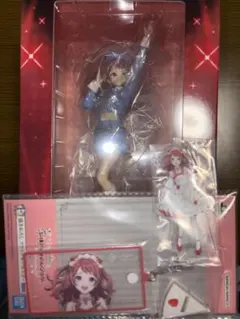 一番くじ 学園アイドルマスター 咲季 佑芽 フィギュア アクキー セット 