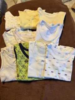 ベビー肌着セット10点 80、90センチ まとめ売り 男の子