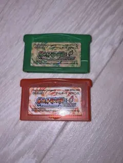 GBA ポケットモンスター　ファイアレッド　リーフグリーン　セット