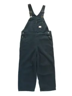 ジャバ 90s ワーク風 ビッグ オーバーオール ブラック【Ｍ】