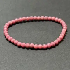 PB595 天然石 パワーストーン ブラジル産 ロードナイト 小粒 ブレスレット