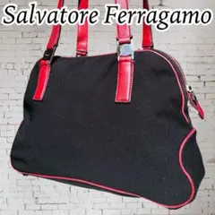 美品❣️ Ferragamo　サルバトーレ フェラガモ　ハンドバッグ ミニボストン