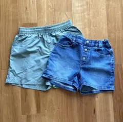 140 ショートパンツ2枚 GAP GU