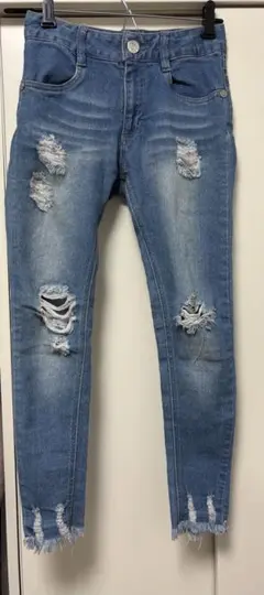 ANAP GIRL ライトブルー スキニーデニム