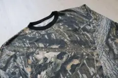 【USA製】リアルツリーカモ ロングスリーブTシャツ カモ柄 Lサイズのサムネイル