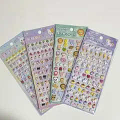 プッチもちシール　ぷっちりシール　4点セット