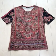 24580✨イッセイミヤケ デザイン 刺繍 カットソー Tシャツ - メルカリ