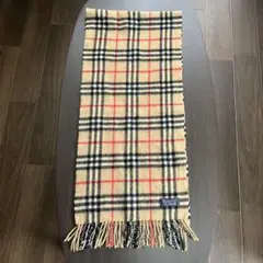 カシミヤ100% バーバリー　マフラー