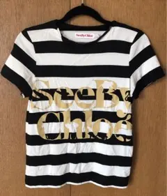 シーバイクロエのボーダーTシャツのサムネイル