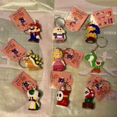 スーパーマリオ RPG ソフトキーホルダー 全９種 フルコンプ バンプレスト