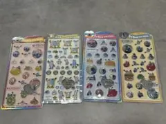 ま*え様 パペットスンスン　うるちゅるポップシールセット カラフルキャラクター