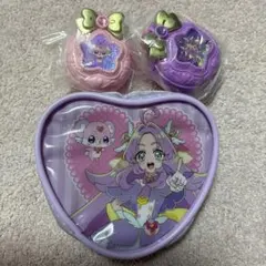 名探偵プリキュア　ミニクリアポーチ　キュアアンサー　ブレスレットウォッチケース