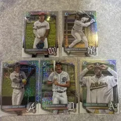 Bowman chrome 2025 Mojo 1st bowman ５枚セット