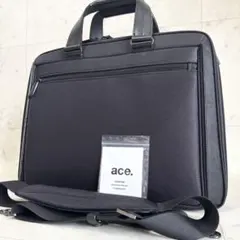 【極美品】ace. デュラテクト 2WAY 2層 大容量 拡張 ビジネスバッグ