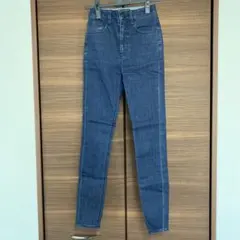 rienda スキニーデニム 24サイズ ダークブルー